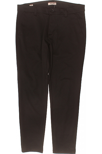 ONLY & SONS Pánské černé Chinos Kalhoty Rovné S Kapsami Vel. L34