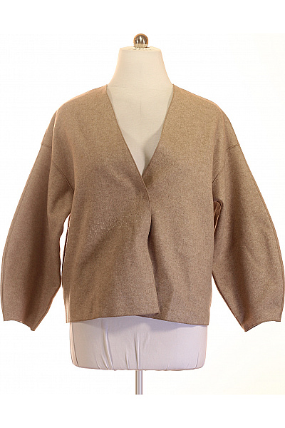 VILA Béžový krátký kabát oversized elegantní Vel. 44 | VILA | obrázek 2