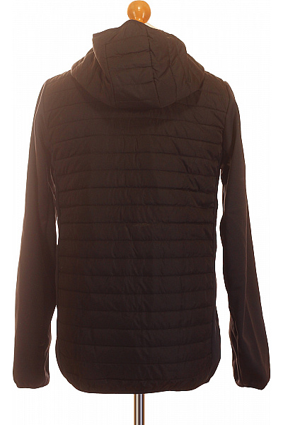 JACK & JONES Černá chlapecká prošívaná bunda s kapucí outdoor Velikost 176 | JACK & JONES | obrázek 2