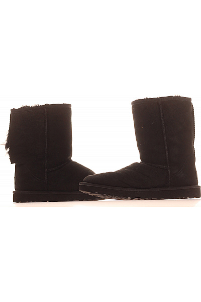 UGG Dámské černé kozačky s kožíškem zimní zateplené volnočasové Vel. 38 | UGG | obrázek 5