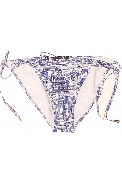 JOOP! Bikiny Na Zavazování Modré S Potiskem Velikost EU 38
