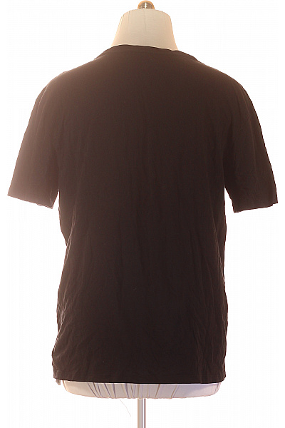 ADIDAS Pánské tričko s krátkým rukávem černé jednobarevné basic Velikost 2XL | ADIDAS | obrázek 2
