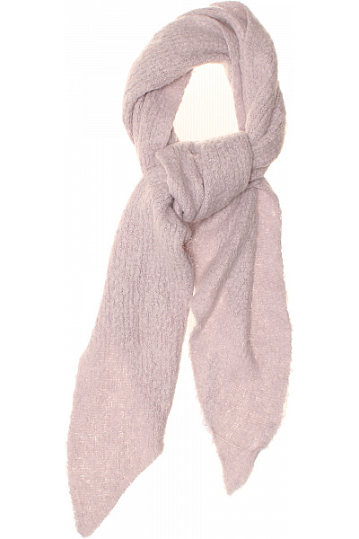 Růžová pletená šála | Unimoda | obrázek 2