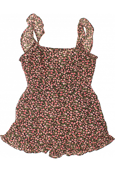 boohoo dámský overal bez rukávů květinový růžový Vel. 38 | boohoo | obrázek 2