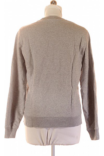 Maison Kitsuné Šedá bavlněná mikina s potiskem crewneck streetwear Vel. EU S | Maison Kitsuné | obrázek 2