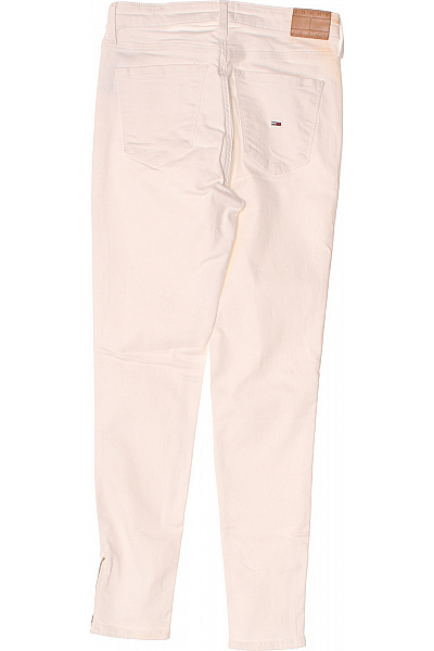 TOMMY HILFIGER Dámské bílé skinny džíny se zipy Velikost 28/32 | TOMMY HILFIGER | obrázek 2