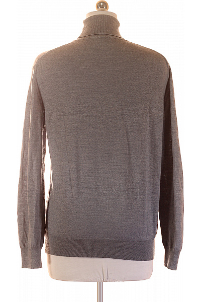 MAX TONSO CASHMERE Šedý vlněný rolák basic Vel. l | MAX TONSO CASHMERE | obrázek 2