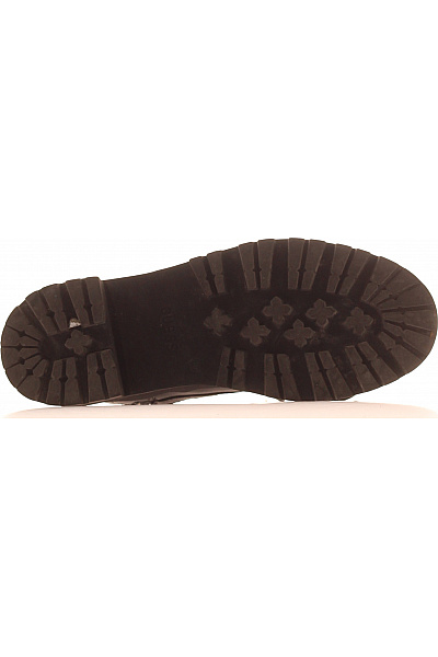 Guess Černé prošívané kotníkové boty šněrovací na platformě Vel. 40 | Guess | obrázek 3