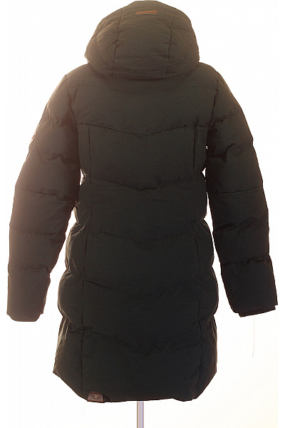 ragwear Černá zimní dlouhá bunda s kapucí prošívaná Vel. l | ragwear | obrázek 2