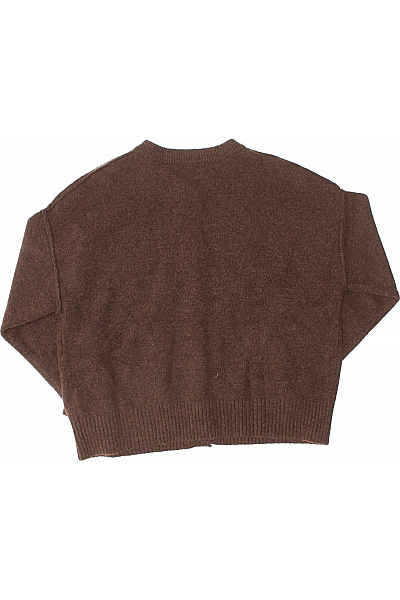 PULL&BEAR Hnědý pletený kardigan na knoflíky Vel. m | PULL&BEAR | obrázek 2