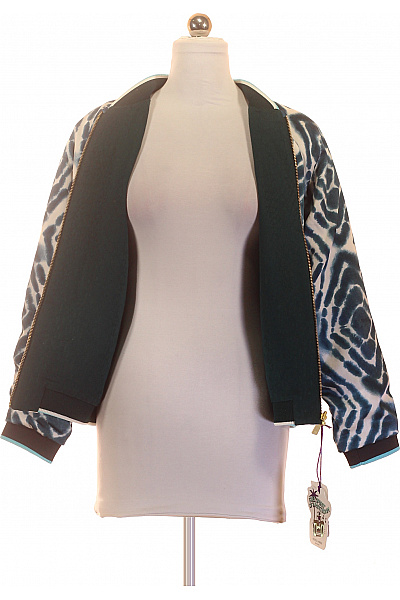 Scotch & Soda Dámská bomber bunda modrá vzorovaná krátká jarní přechodová Vel. S | Scotch & Soda | obrázek 3
