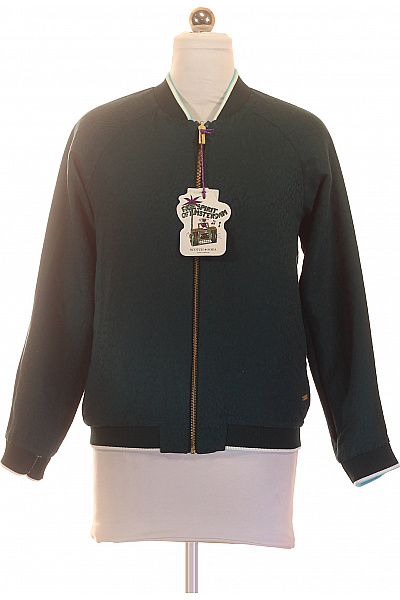 Scotch & Soda Dámská bomber bunda modrá vzorovaná krátká jarní přechodová Vel. S | Scotch & Soda | obrázek 4