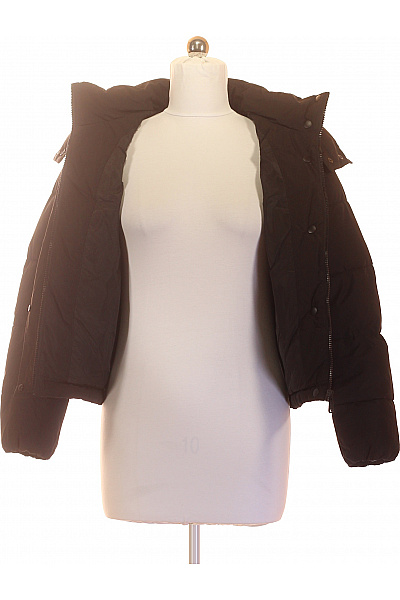 Calvin Klein Černá prošívaná zimní bunda s kapucí puffer Vel. EU XS | Calvin Klein | obrázek 4