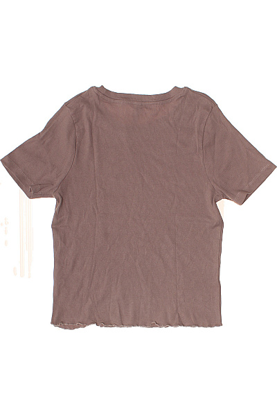 Dámské tričko s krátkým rukávem basic jednobarevné crop top Vel. M | Unimoda | obrázek 2