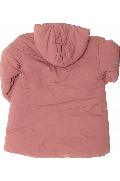 Next Dívčí růžová oversized bunda s kapucí Velikost EU 116 | Next | obrázek 3