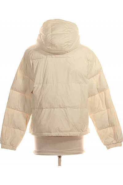 Calvin Klein Bílá prošívaná puffer bunda s kapucí Velikost s | Calvin Klein | obrázek 2