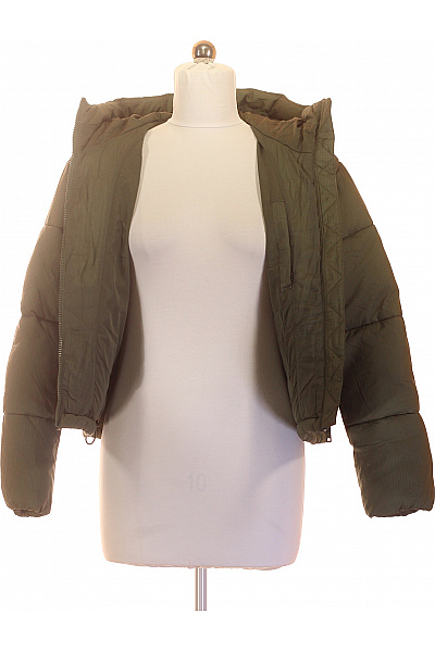 TOMMY HILFIGER Dámská khaki prošívaná puffer bunda s kapucí Vel. EU XS | TOMMY HILFIGER | obrázek 4