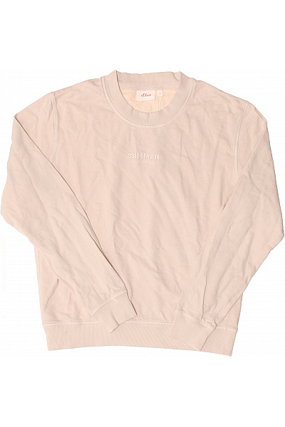 S.OLIVER Mikina S Dlouhým Rukávem Crewneck Jednobarevná Vel. S