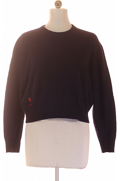 Ralph Lauren Fialový dámský crop pulovr s dlouhým rukávem Vel. m | Ralph Lauren | obrázek 2
