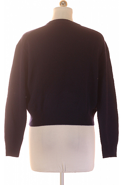 Ralph Lauren Fialový dámský crop pulovr s dlouhým rukávem Vel. m | Ralph Lauren | obrázek 3