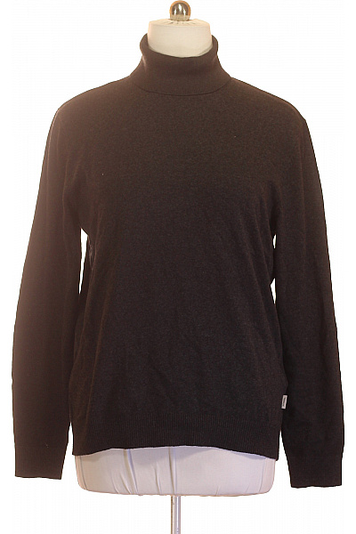JJ REBEL Pánský hnědý bavlněný rolák basic Vel. EU XL | JJ REBEL | obrázek 2