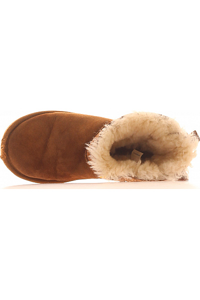 UGG Dětské kotníkové válenky s kožíškem a mašlí Vel. 30 | UGG | obrázek 2