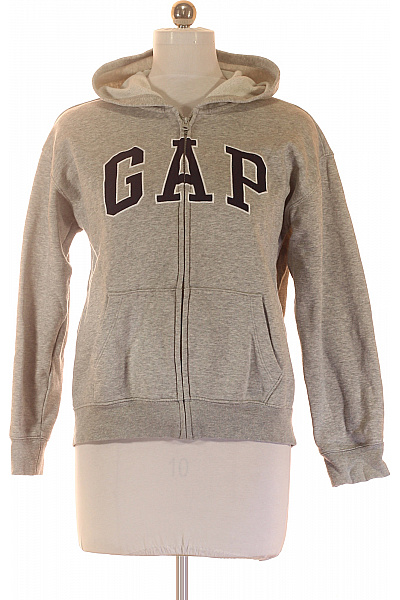 Gap Šedá dámská mikina na zip s kapucí a klokaní kapsou Vel. XXL | Gap | obrázek 2