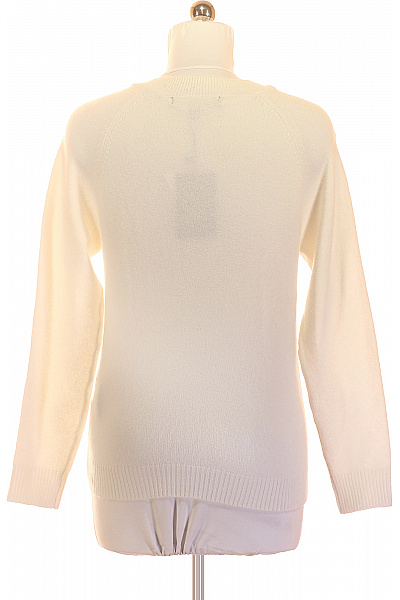 VERO MODA Bílý dámský pletený pulovr basic Velikost m | VERO MODA | obrázek 3