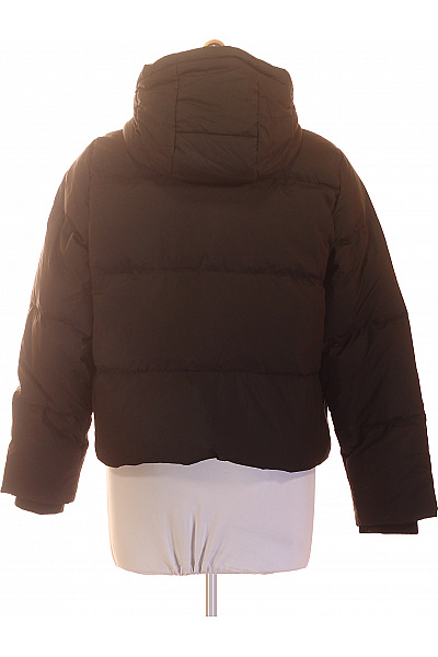ONLY Černá krátká prošívaná puffer bunda s kapucí Vel. EU M | ONLY | obrázek 2