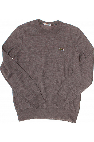 LACOSTE pánský vlněný svetr přes hlavu podzimní jarní basic Vel. EU M | LACOSTE | obrázek 2