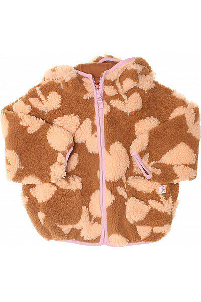 Next Dětská hnědá oversized bunda s květinovým vzorem Vel. 92 | Next | obrázek 2