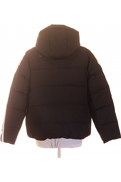 ADIDAS Černá prošívaná zimní puffer bunda s kapucí Vel. m | ADIDAS | obrázek 2
