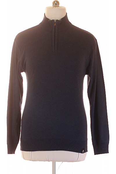 Pánský Svetr S Dlouhým Rukávem A Stojáčkem Na Zip Velikost XL