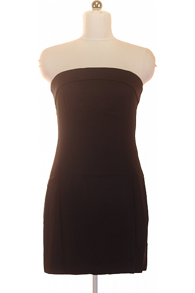 boohoo Černé šaty bez rukávů mini elegantní koktejlové Vel. 40 | boohoo | obrázek 2