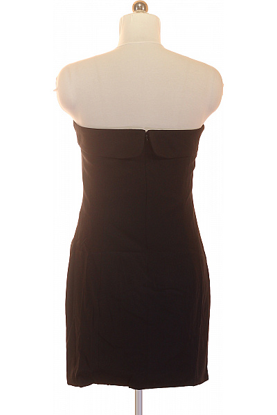 boohoo Černé šaty bez rukávů mini elegantní koktejlové Vel. 40 | boohoo | obrázek 3