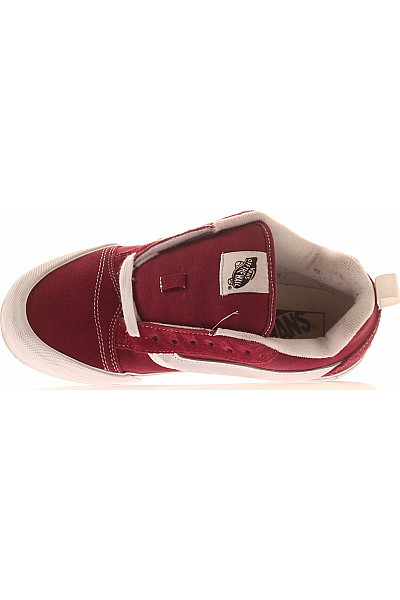 Vans dámské červené semišové tenisky volnočasové Velikost 40 | Vans | obrázek 2