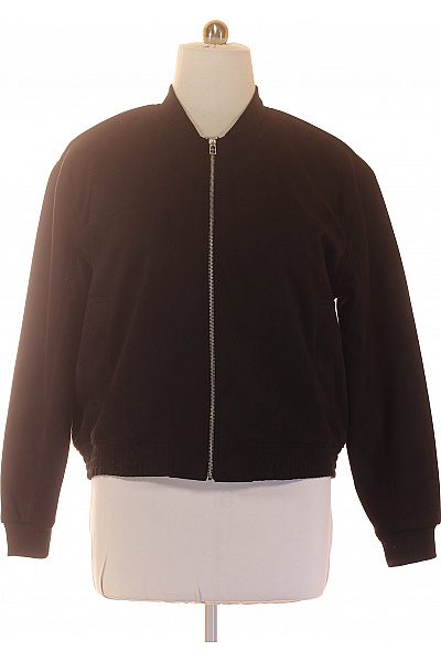 Pánská bomber bunda černá se zipem Vel. XXL | Unimoda | obrázek 2