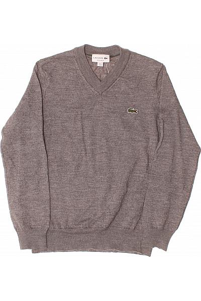 LACOSTE Dámský Vlněný Svetr Do Véčka Podzimní Jarní Velikost M