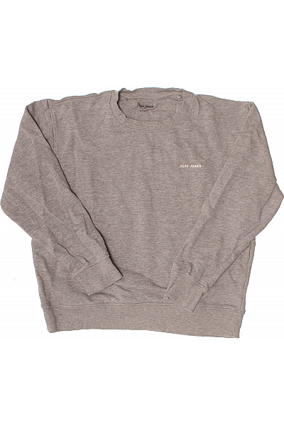 Pepe Jeans šedá mikina s dlouhým rukávem crewneck bez potisku Vel. M | Pepe Jeans | obrázek 2