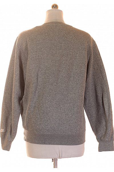 Nike šedá mikina s dlouhým rukávem a potiskem přes hlavu crewneck streetwear Velikost S | Nike | obrázek 2
