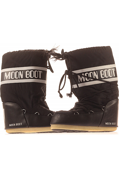 Moon Boot Černé zimní sněhule do sněhu zateplené šněrovací Vel. 35/38 | Moon Boot | obrázek 5