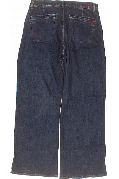 7 for all mankind Dámské džíny volné s vysokým pasem modré Velikost 32 | 7 for all mankind | obrázek 2