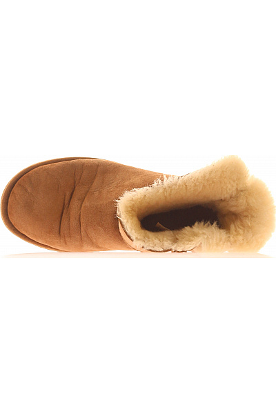 UGG Hnědé kotníkové válenky s kožíškem Vel. 39 | UGG | obrázek 2