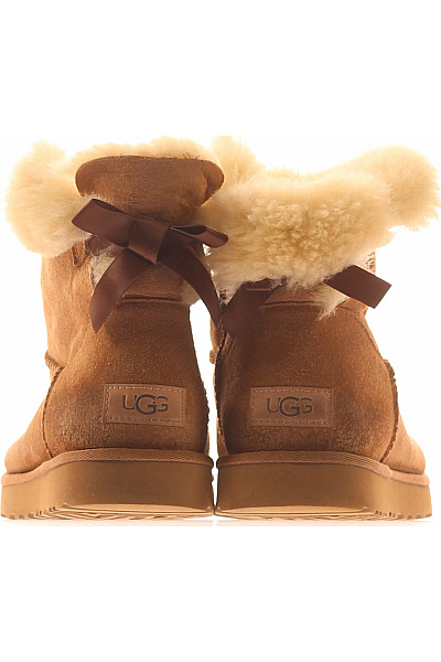 UGG Hnědé kotníkové válenky s kožíškem Vel. 39 | UGG | obrázek 4