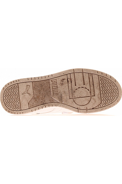 Puma Bílé kožené tenisky šněrovací volnočasové Vel. 38 | Puma | obrázek 3