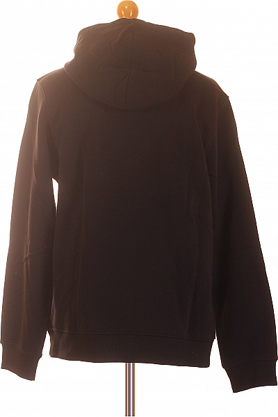 JACK & JONES Pánská černá mikina s kapucí a dlouhým rukávem Velikost L | JACK & JONES | obrázek 3