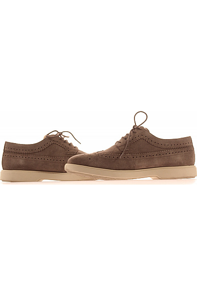 GEOX pánské semišové polobotky šněrovací elegantní Velikost 43 | GEOX | obrázek 4