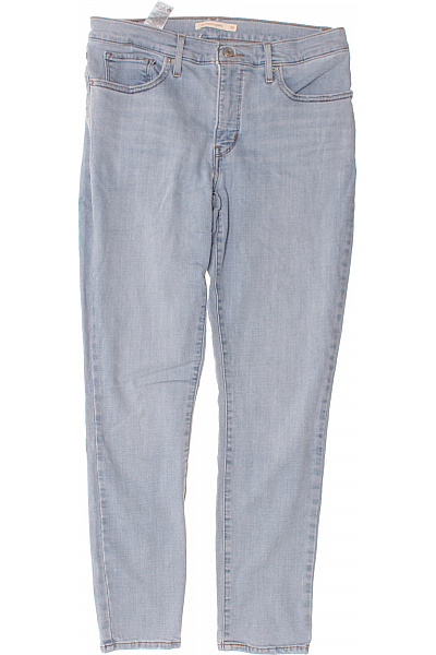 LEVIS Dámské Džíny Strečové S Vysokým Pasem Modré Vel. 30