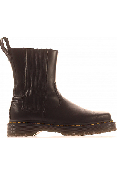 Dr.Martens Černé Dámské Kotníkové Chelsea Boty Na Platformě Velikost 41