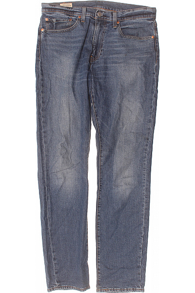 LEVIS Pánské Džíny Modré Rovné Bavlněné Vel. L